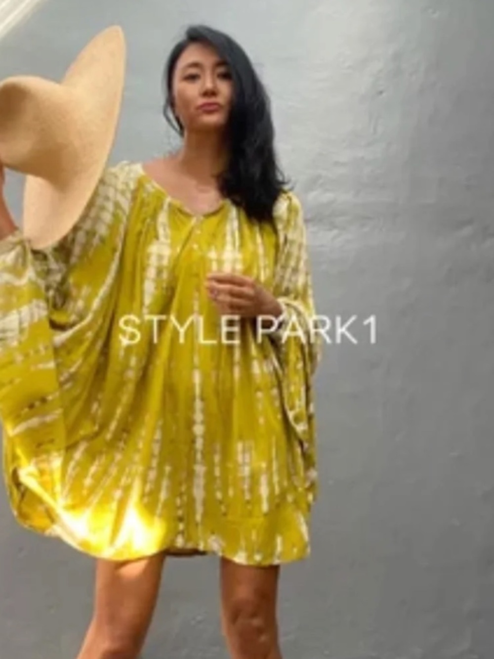 Oversized tunic dress - handmade in Bali! - Great for Beach/Summer Season!